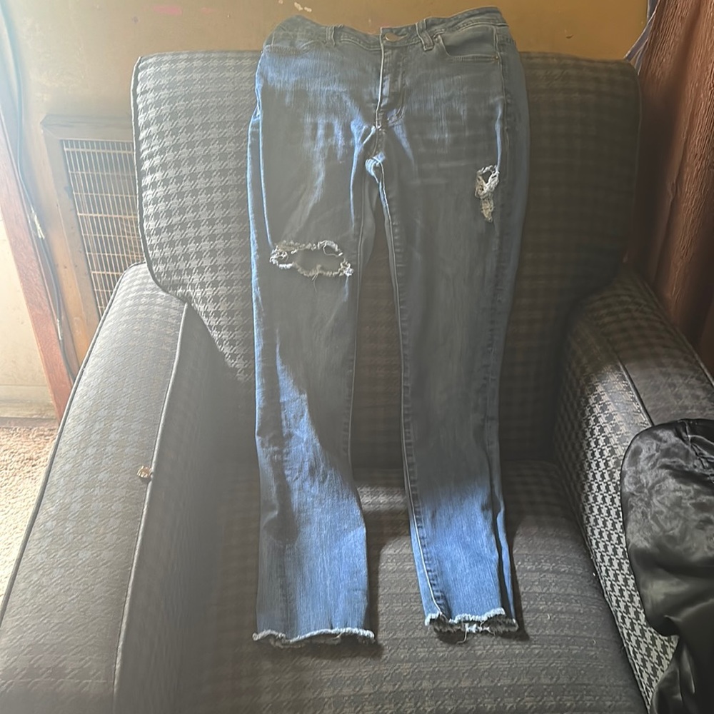 size 7 skinny stretch jeans